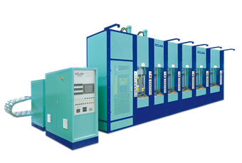 EK56-6E3 全自動三色EVA射出發(fā)泡成型機 